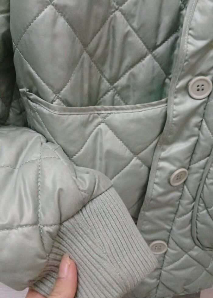 Trendyol kapitone ceket - Görsel 3