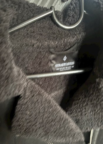 Siyah Kadın Süet Kürklü Biker Ceket - Görsel 5