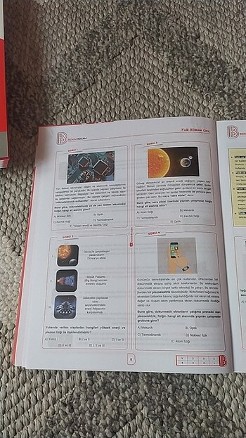  Beden Renk Tyt fizik ders notları benim hocam 2024 basım 