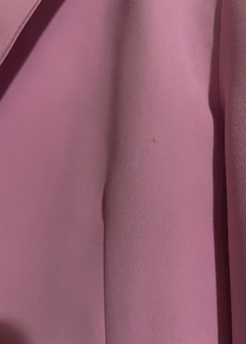 s Beden pembe Renk Pembe Crop Kadın Blazer Ceket