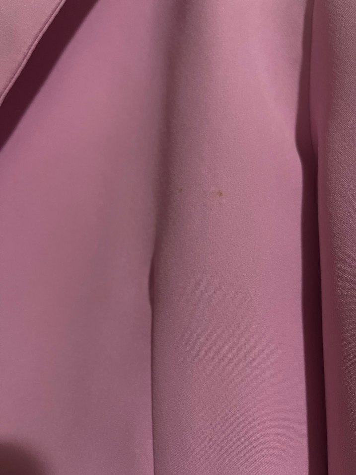 Pembe Crop Kadın Blazer Ceket - Görsel 4