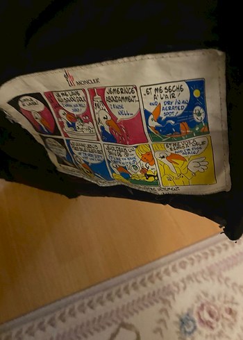 Moncler Parlak Koyu Lacivert Kadın Mont - Görsel 7