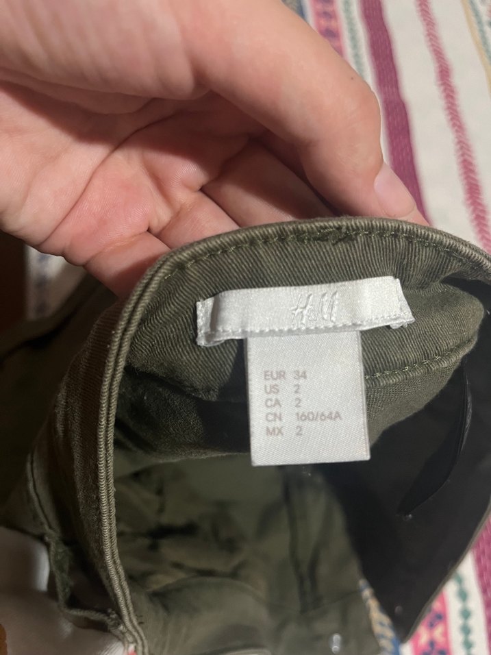 Yeşil Pamuklu Kadın Şort - Görsel 3