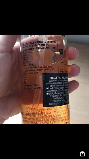  Beden Renk Victoria?s Secret Pink Body Oil