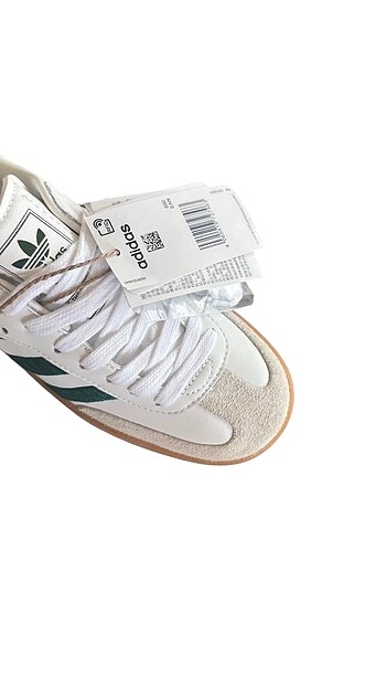 39 Beden beyaz Renk Adidas Samba White Green