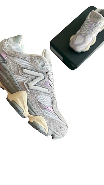 37 Beden New Balance 9060 Light Grey White