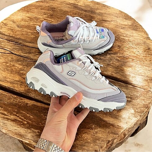Skechers DLites Purple
