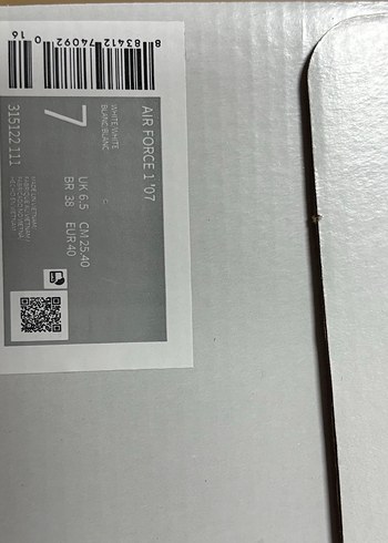 Nike Air Force 1 Triple White - Görsel 8