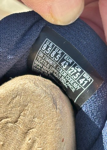 Skechers Slip-IN Erkek Lacivert Elastik Spor Ayakkabı - Görsel 8