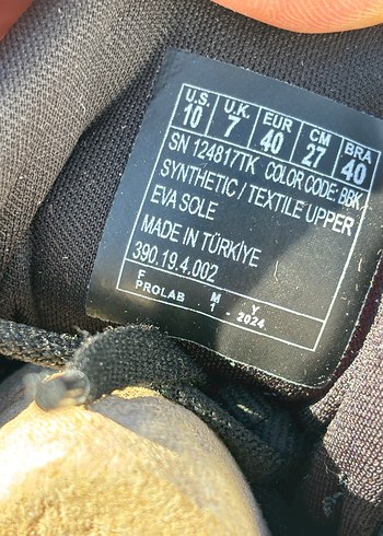 Siyah Walk Air Erkek Spor Ayakkabı - Görsel 7