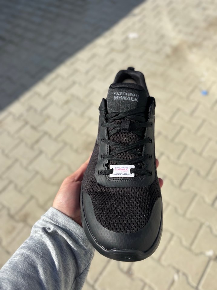 Siyah Walk Air Erkek Spor Ayakkabı - Görsel 2