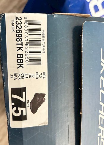 Siyah Track Erkek Spor Ayakkabı Velcro Bantlı - Görsel 7