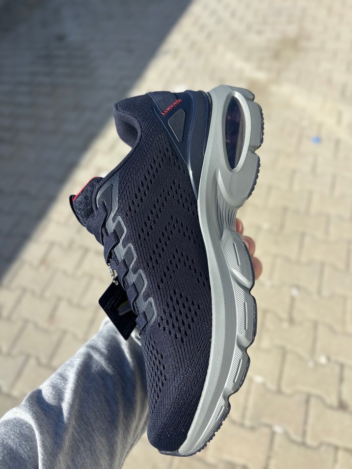 Erkek Air Ventura Lacivert Skechers Spor Ayakkabı - Görsel 2