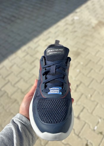 Skechers Lacivert Spor Ayakkabı - Görsel 2