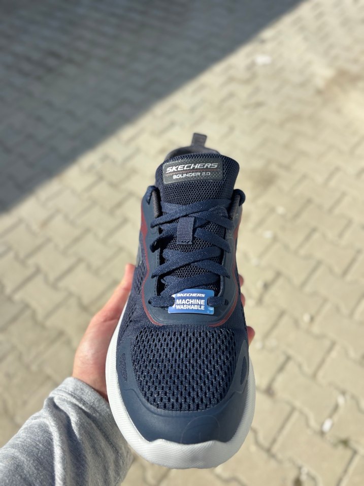 Skechers Lacivert Spor Ayakkabı - Görsel 2