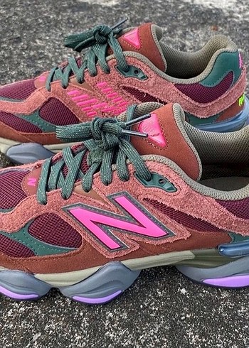 New Balance 9060 Oak Burgundy - Görsel 3