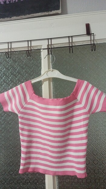 Diğer Pembe crop standart beden