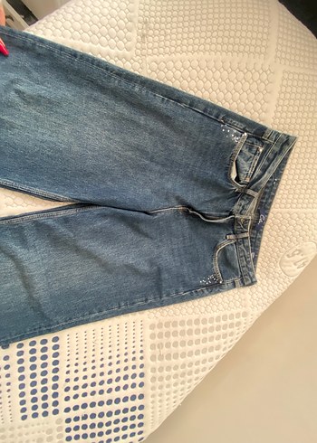 Colins oversize taşlı kot pantolon - Görsel 2