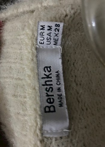 Kadın Beyaz Kürk Detaylı Örgü Kazak - Görsel 3