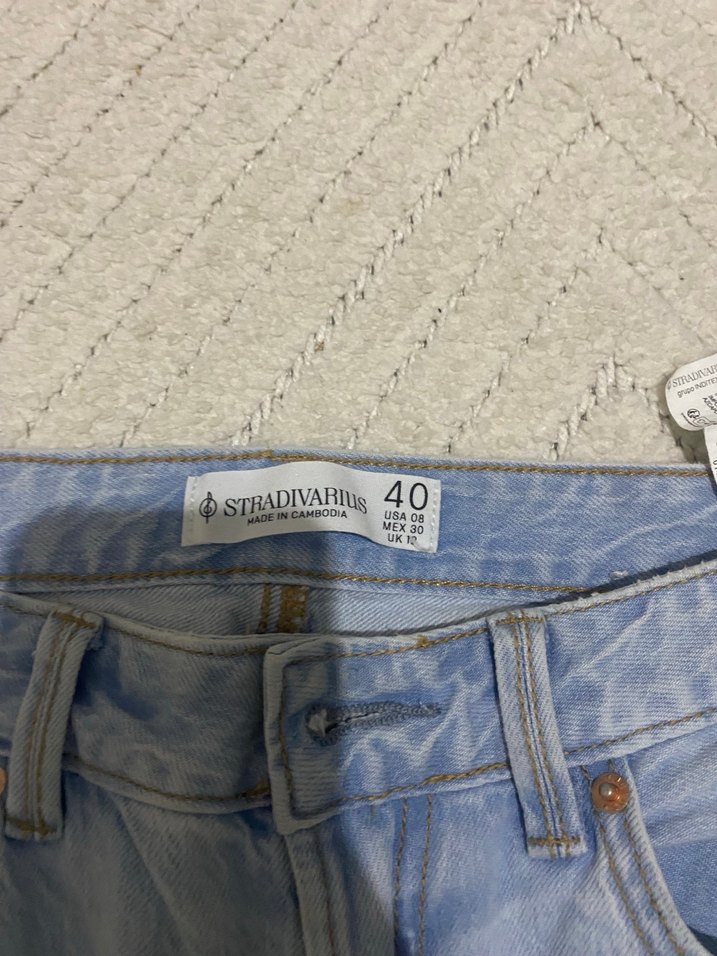 Kadın Mavi Denim Regular Fit Jean - Görsel 3