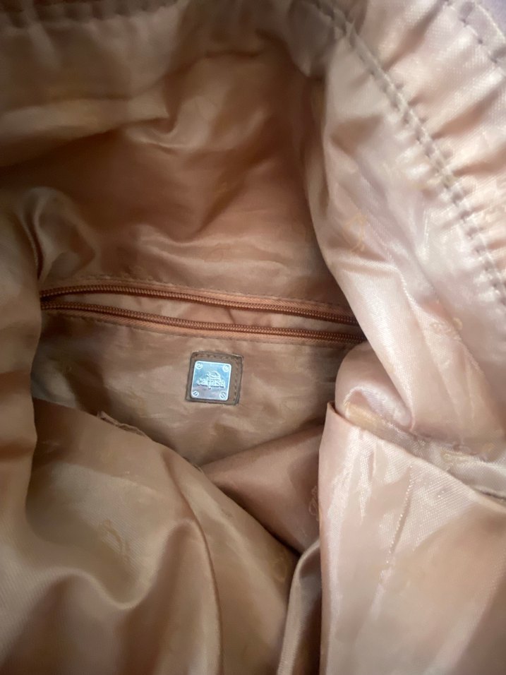 Kahverengi Deri Kadın Omuz Çantası - Görsel 3