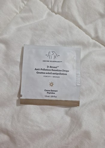 Drunk Elephant D-Bronzi Anti-Pollution Güneş Damlası 1.5 ml