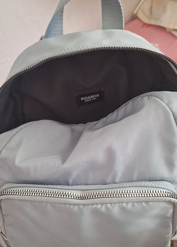 Beden gri Renk Pull and Bear Sırt Çantası