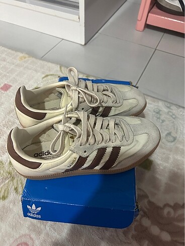 36 Beden kahverengi Renk Adidas samba OG kahverengi