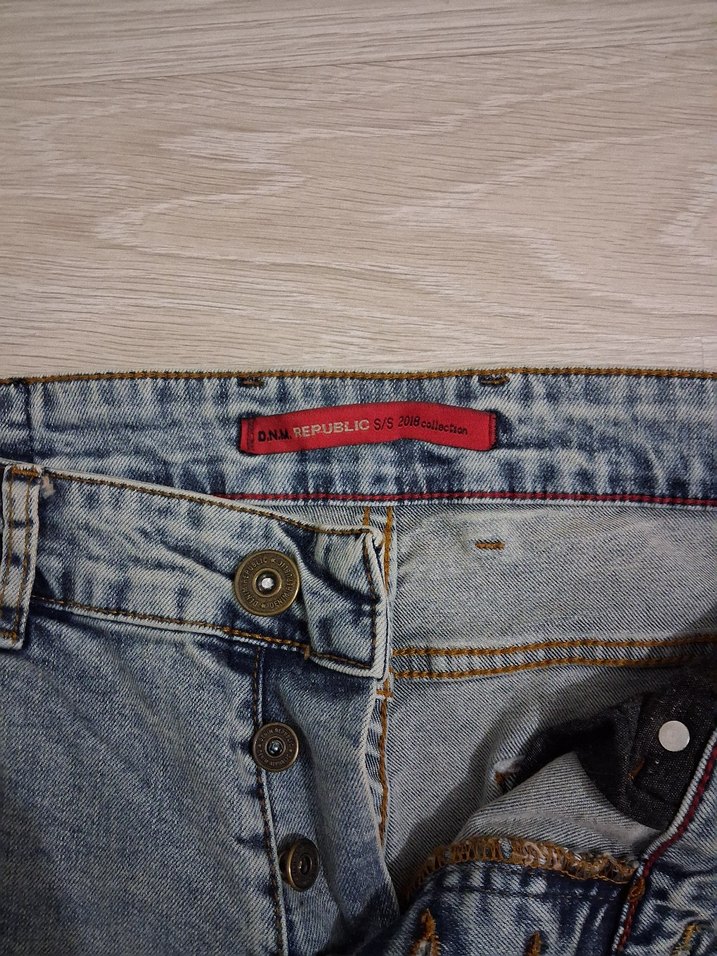 Yırtık Modelli Erkek jean - Görsel 3