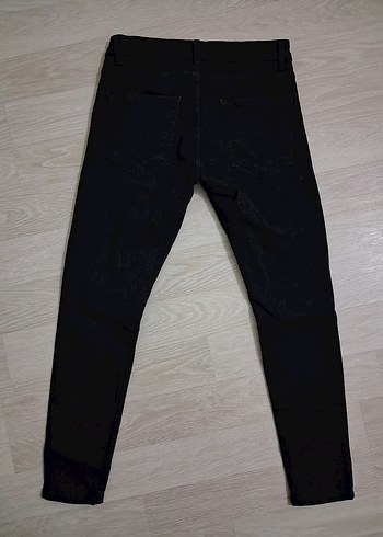 Siyah Kot Pantolon - Görsel 2