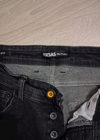 Erkek Siyah Denim Slim Fit Jean - Görsel 3