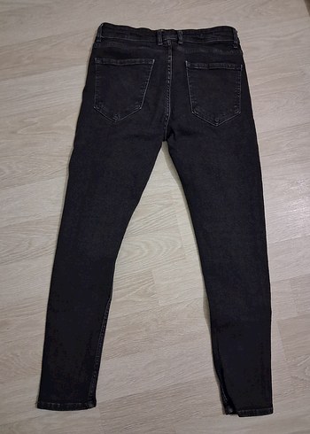 Erkek Siyah Denim Slim Fit Jean - Görsel 2
