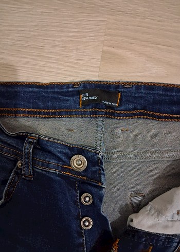 Lacivert Erkek Kot Pantolon - Görsel 3