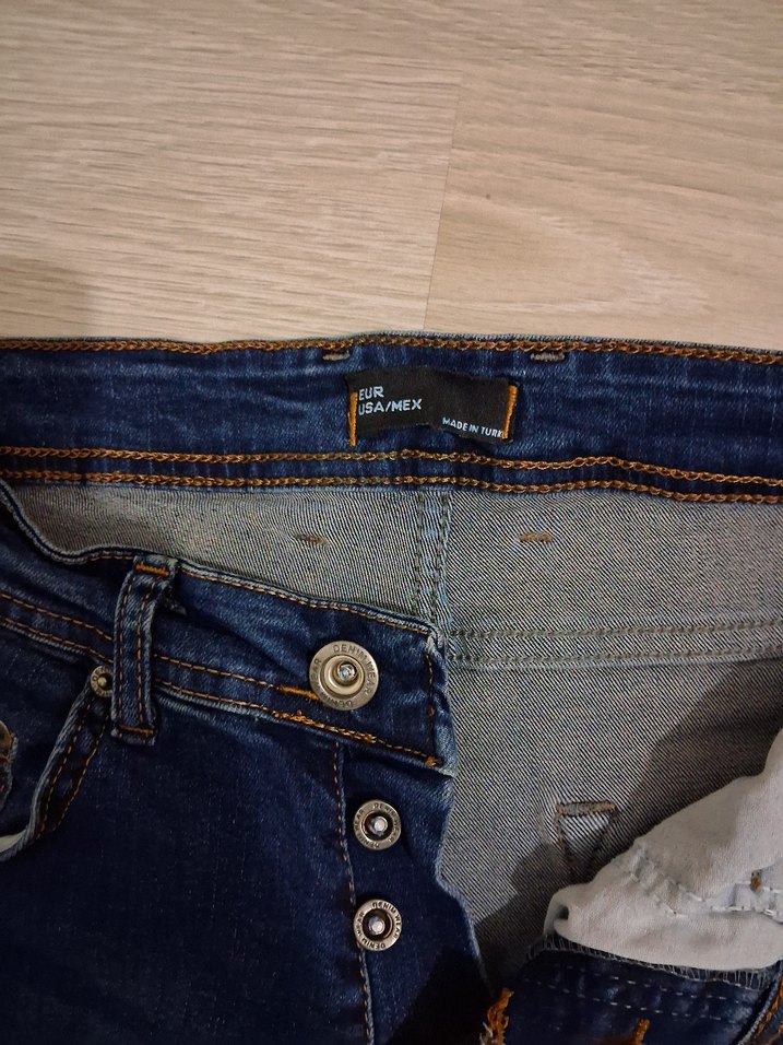 Lacivert Erkek Kot Pantolon - Görsel 3