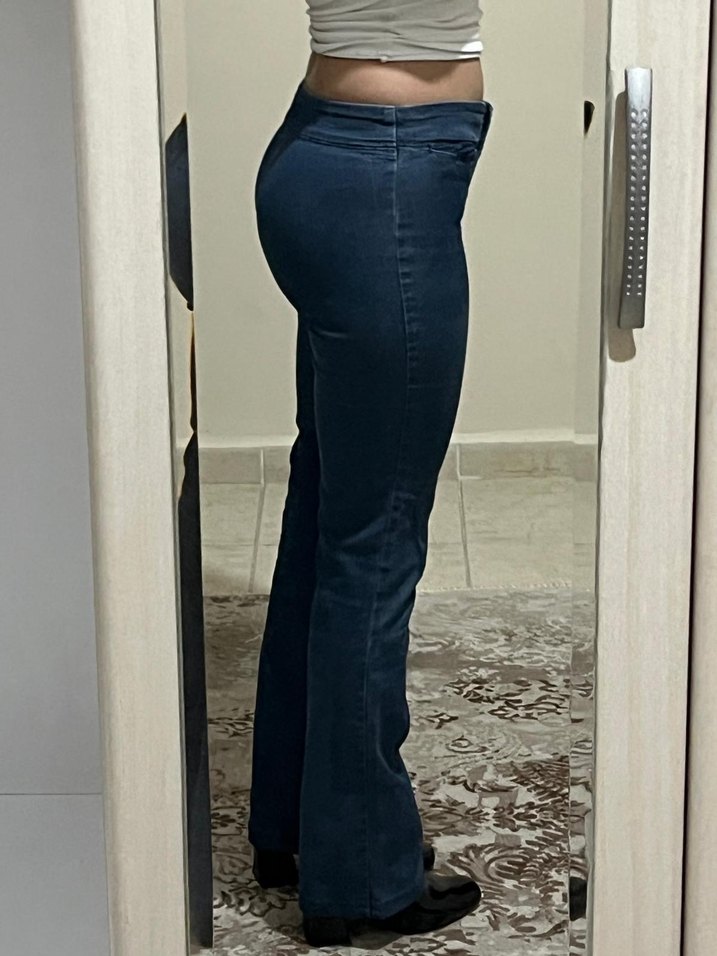 Düşük bel kot vintage - Görsel 2