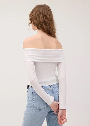 madonna yaka bluz - Görsel 2