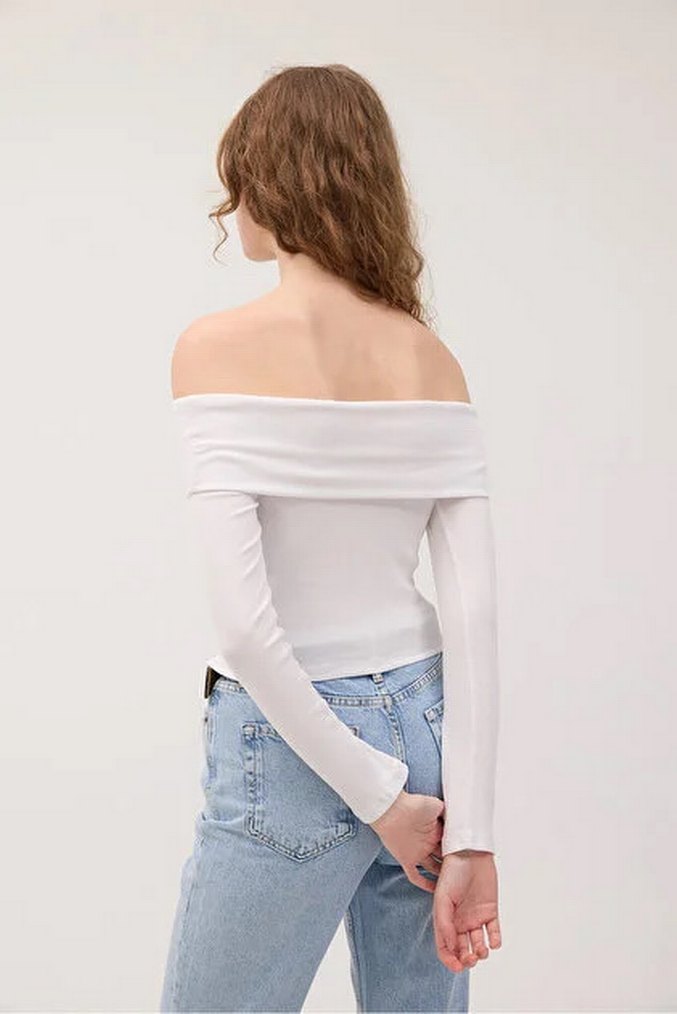 madonna yaka bluz - Görsel 2