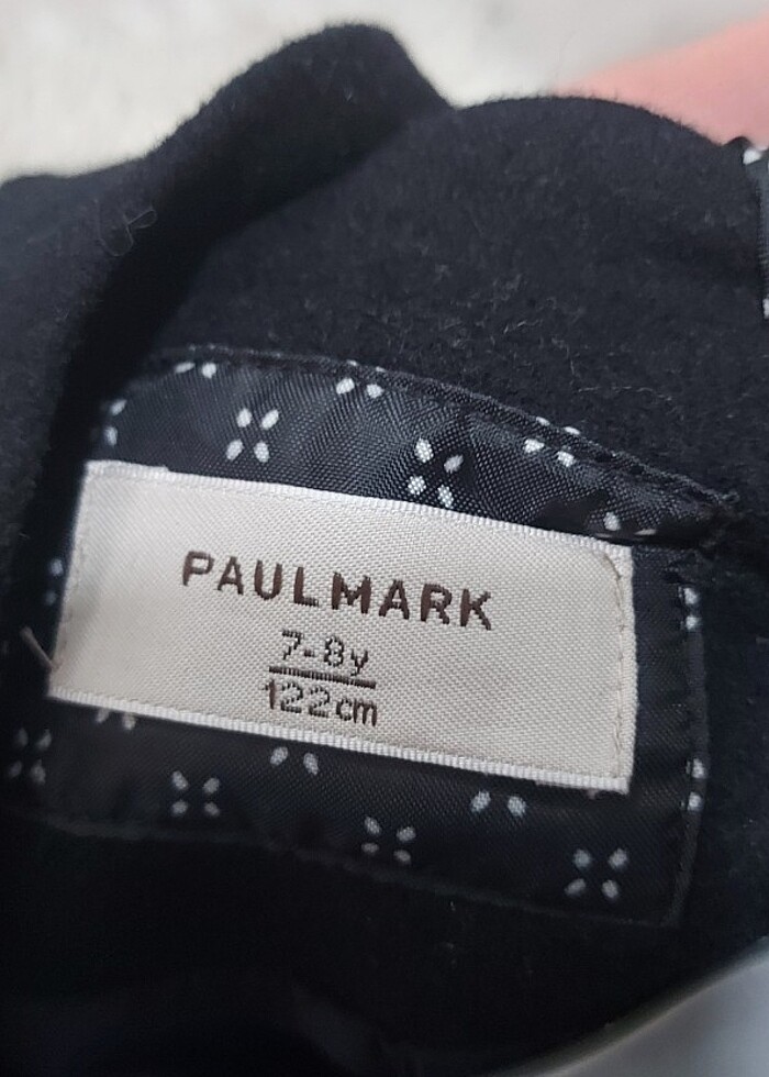 Kiz cocuk kaşe panço mont - Görsel 4