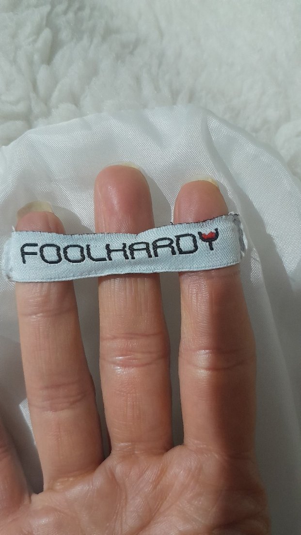 Düğmeli Beyaz peluş mont - Görsel 2