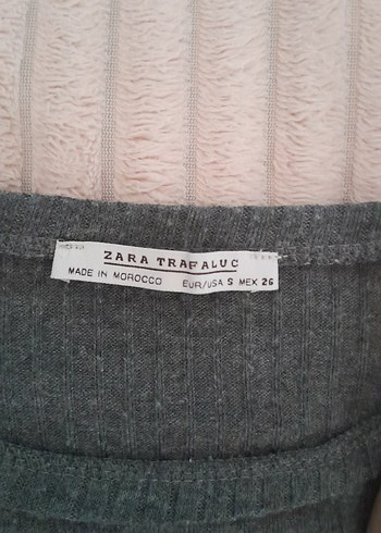 Gri Kadın zara Triko Kazak - Görsel 3