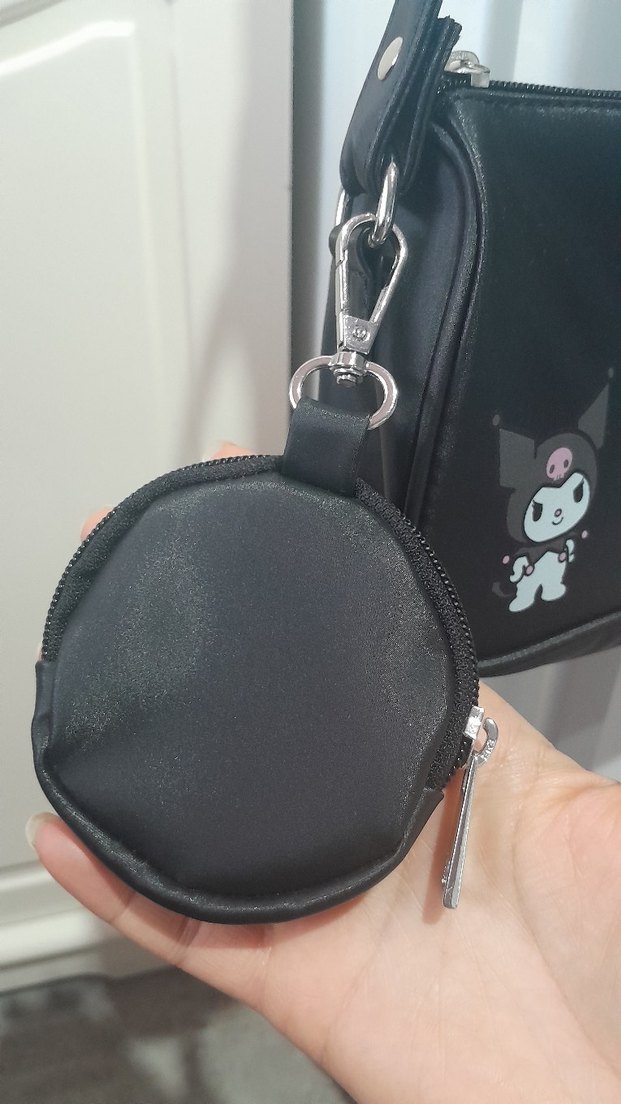 kuromi  lc wikiki siyah çocuk çantası yeni gibi - Görsel 2