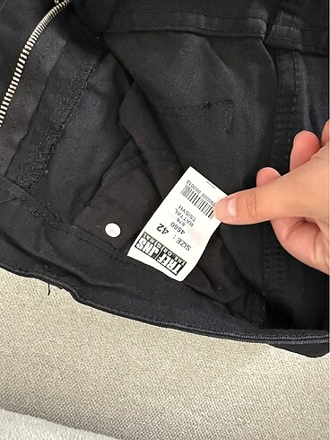 Siyah kot pantolon - Görsel 3