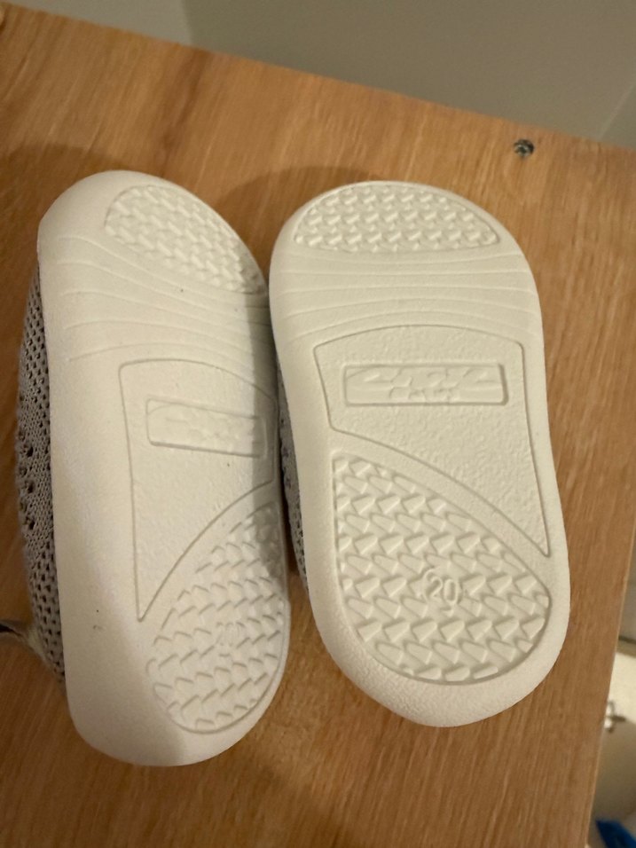 Erkek Bebek Gri Örgü İlk Adım Ayakkabısı - Görsel 3