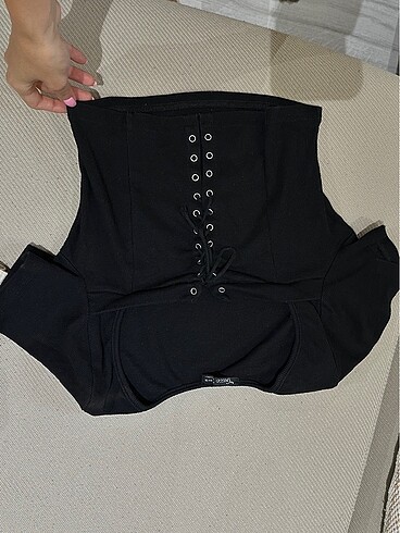 s Beden siyah Renk Body crop