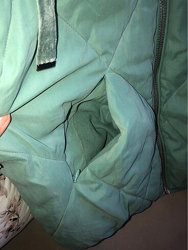 m Beden turkuaz Renk Oversize mont
