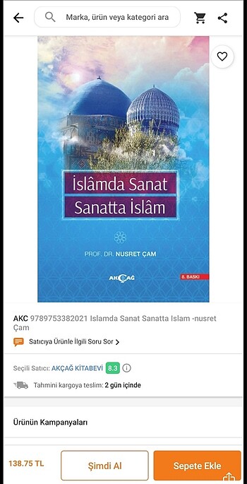 İslamda Sanat Sanatta İslam Nusret Çam - Görsel 4