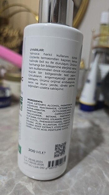 Aycan varış lavesa vücut beyazlatıcı krem - Görsel 6