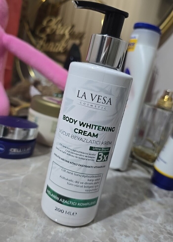 Aycan varış lavesa vücut beyazlatıcı krem - Görsel 2