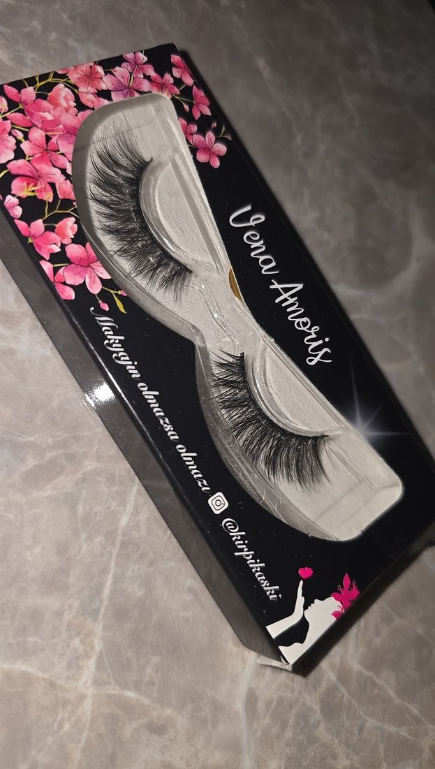 Vena Amoris Siyah Takma ipek Kirpik - Görsel 3