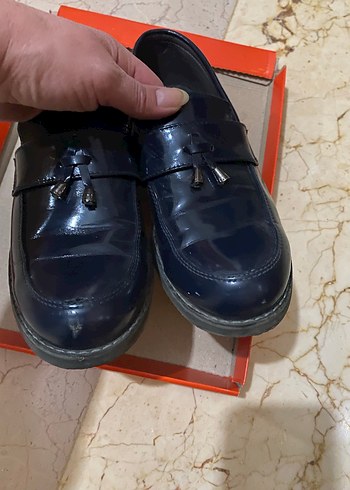 Parlak Mavi Erkek Çocuk Günlük Ayakkabı - Görsel 2